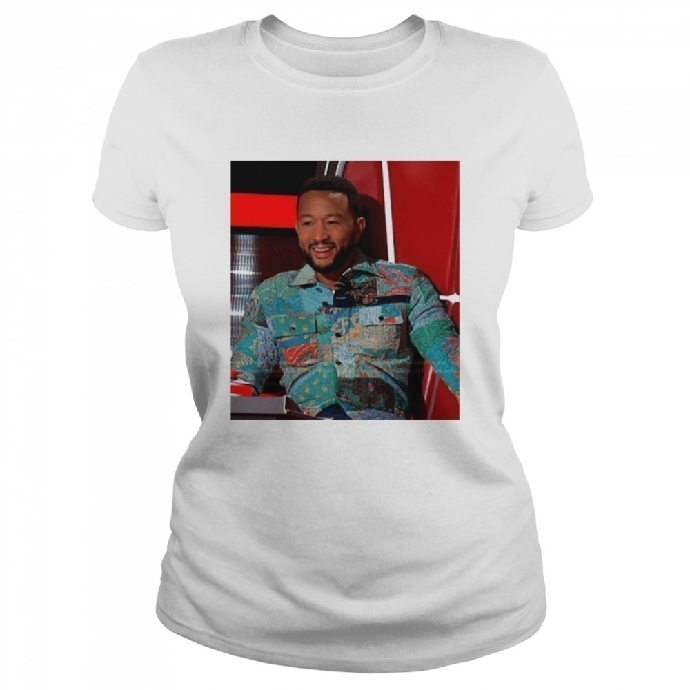 John Legend The Voice Retro Music Graphic Soul R&B Fan Classic T-Shirt